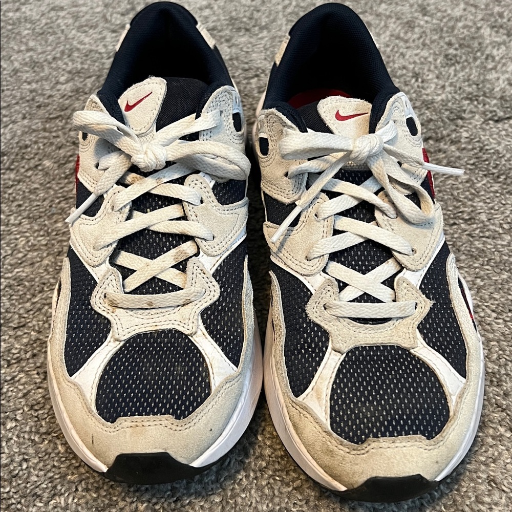 Nike Blue and White Athletic Shoes